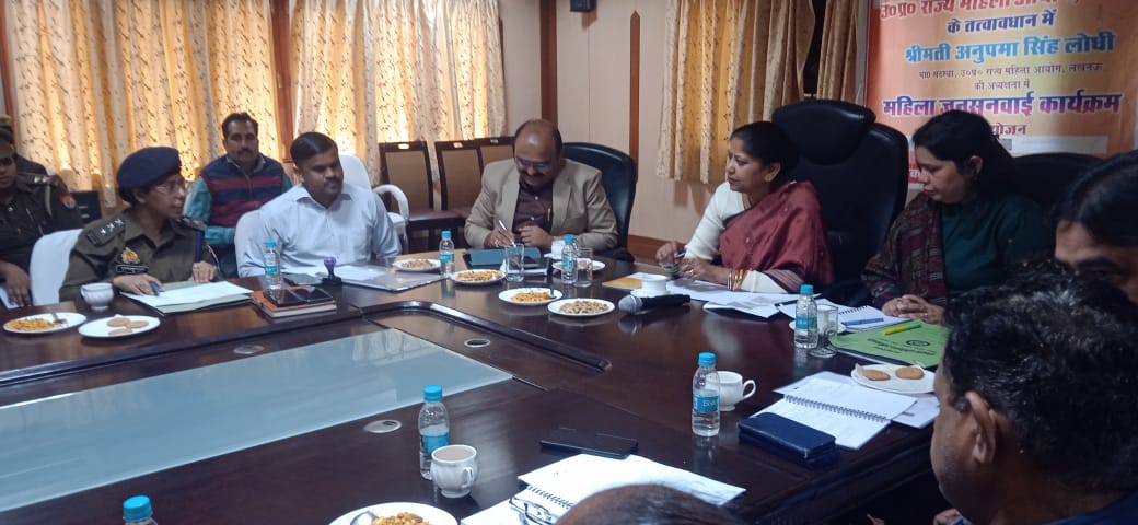 Photo of महिला आयोग सदस्या अनुपमा सिंह लोधी की जनसुनवाई मे पहुंचा राजाभैया का मामला..