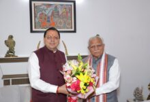 Photo of मुख्यमंत्री धामी ने केंद्रीय विद्युत मंत्री से ऊर्जा परियोजनाओं एवं पिटकुल की एडीबी सहायतित पारेषण परियोजना पर की चर्चा