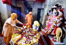 Photo of मुख्यमंत्री योगी आदित्यनाथ ने किए मां पाटेश्वरी के दर्शन