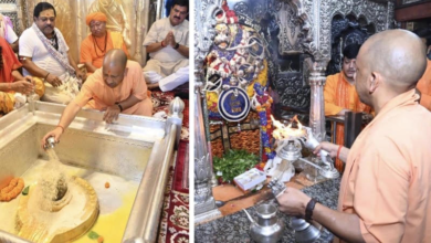 Photo of मुख्यमंत्री योगी ने श्रावण मास के प्रथम दिन बाबा विश्वनाथ और काल भैरव मंदिर जाकर किया दर्शन-पूजन