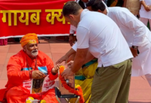 Photo of पुजारी की ड्रेस में संसद पहुंचे पप्पू यादव तो भड़के ओम बिरला..!