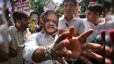 Photo of CEC ज्ञानेश कुमार के इस्तीफे की मांग पर कांग्रेस का देशव्यापी मार्च..!
