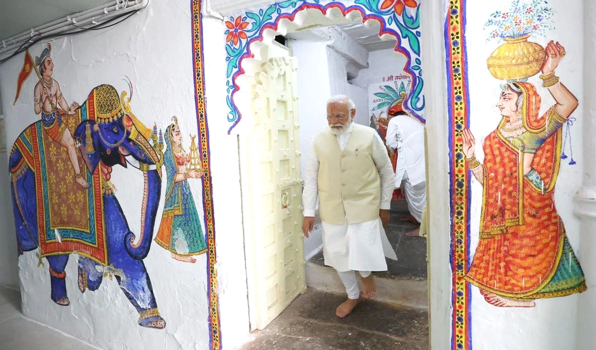 Photo of प्रधानमंत्री नरेंद्र मोदी ने श्रीनाथजी की पूजा अर्चना के बाद राजस्थान में किया चुनावी शंखनाद | LATEST NEWS