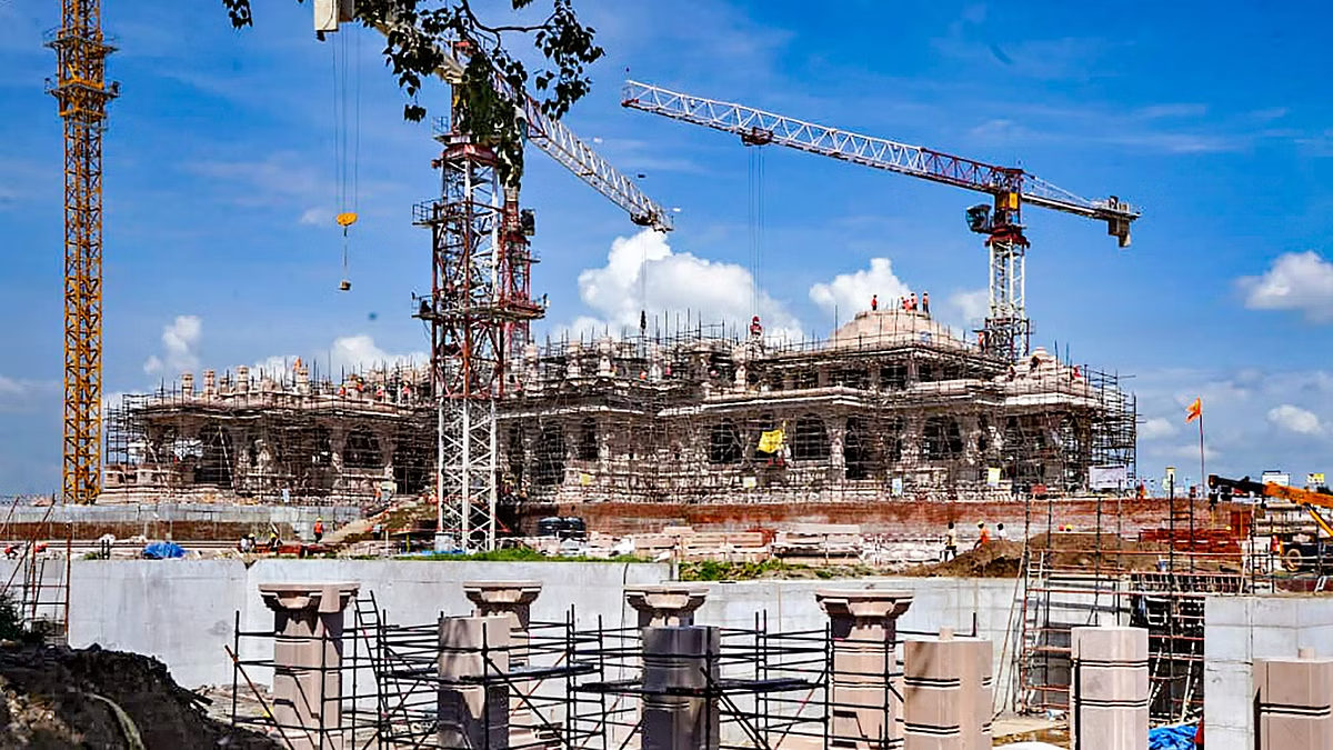 Photo of राम मंदिर निर्माण में आई तेजी, ट्रस्ट ने जारी की तस्वीरें. | LATEST NEWS