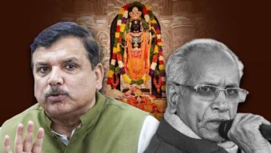 Photo of 9 करोड़ की जमीन 55.47 करोड़ में खरीदी गई, संजय सिंह ने चंपत राय पर उठाए सवाल, दस्तावेज पेश किए